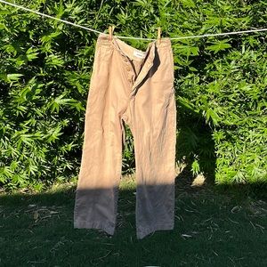 Buck Mason Women’s Baja Twill Chinos in brown khaki